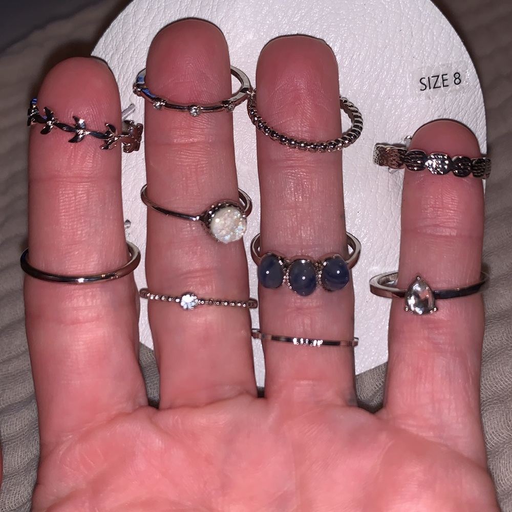 10 rings